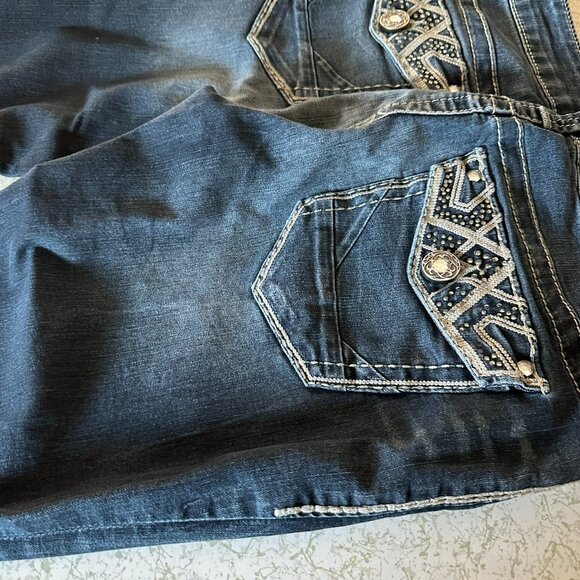 Day Trip,Virgo Bootcut,Women's Blue Jeans 30 R - Picture 9 of 16